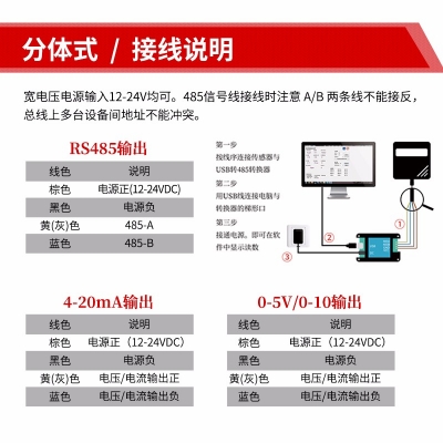 分体式硫化氢传感器